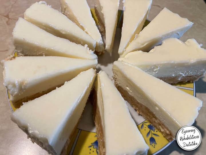 Sütés nélküli citromos torta